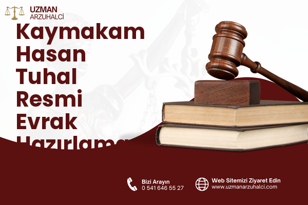 Kaymakam Hasan Tuhal Resmi Evrak Hazırlama - Besni