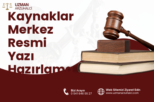 Kaynaklar Merkez Resmi Yazı Hazırlama - Buca