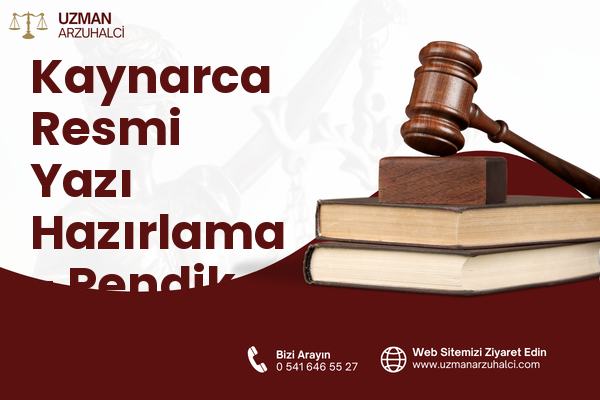Kaynarca Resmi Yazı Hazırlama - Pendik