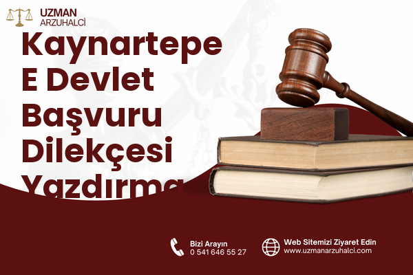 Kaynartepe E Devlet Başvuru Dilekçesi Yazdırma - Bağlar