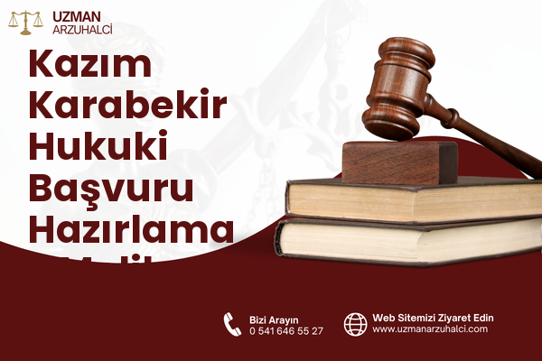 Kazım Karabekir Hukuki Başvuru Hazırlama - Melikgazi
