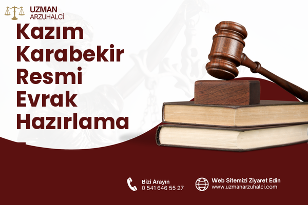 Kazım Karabekir Resmi Evrak Hazırlama - Gaziosmanpaşa