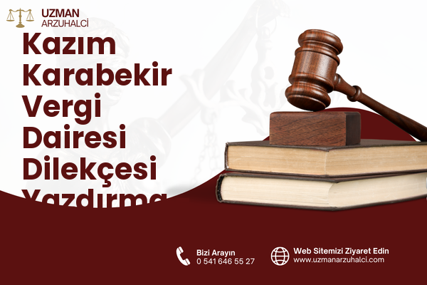 Kazım Karabekir Vergi Dairesi Dilekçesi Yazdırma - Ereğli