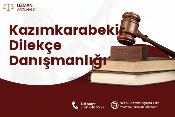 Kazımkarabekir Dilekçe Danışmanlığı
