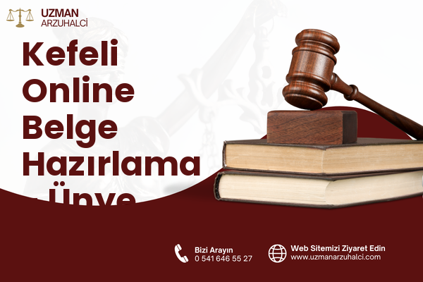 Kefeli Online Belge Hazırlama - Ünye