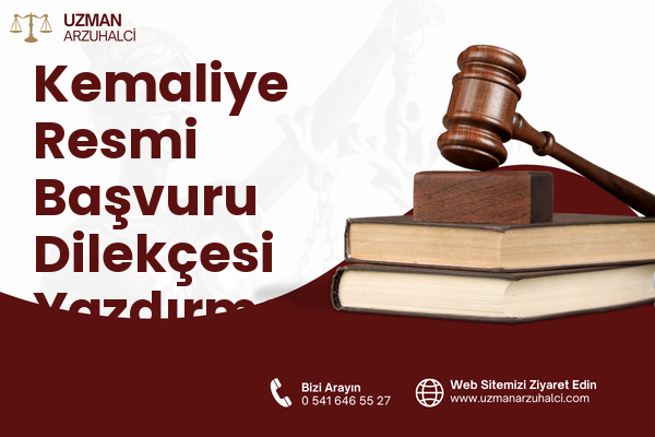 Kemaliye Resmi Başvuru Dilekçesi Yazdırma