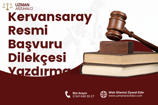 Kervansaray Resmi Başvuru Dilekçesi Yazdırma - Suşehri
