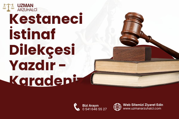 Kestaneci İstinaf Dilekçesi Yazdır - Karadeniz Ereğli