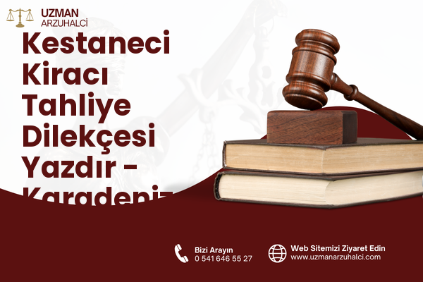 Kestaneci Kiracı Tahliye Dilekçesi Yazdır - Karadeniz Ereğli