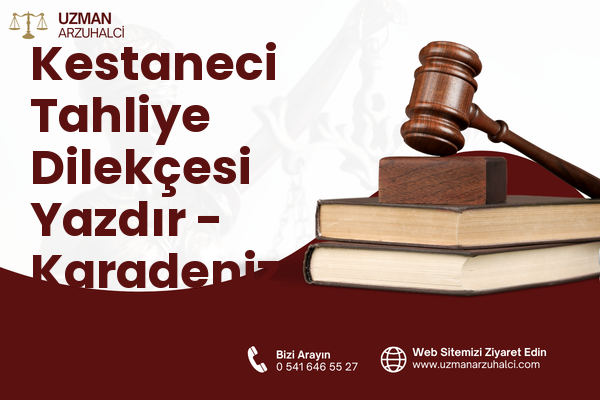 Kestaneci Tahliye Dilekçesi Yazdır - Karadeniz Ereğli