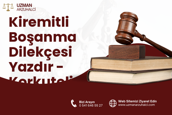 Kiremitli Boşanma Dilekçesi Yazdır - Korkuteli