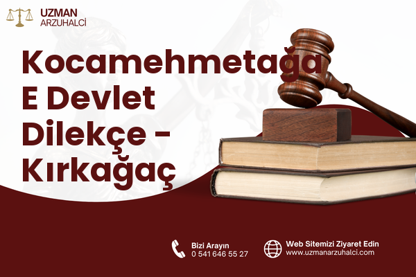 Kocamehmetağa E Devlet Dilekçe - Kırkağaç