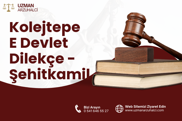 Kolejtepe E Devlet Dilekçe - Şehitkamil