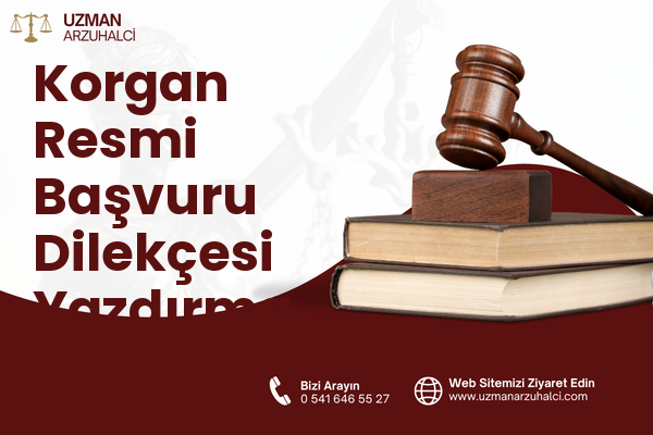 Korgan Resmi Başvuru Dilekçesi Yazdırma