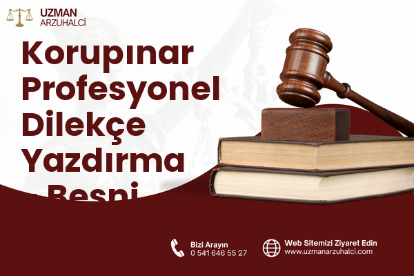 Korupınar Profesyonel Dilekçe Yazdırma - Besni