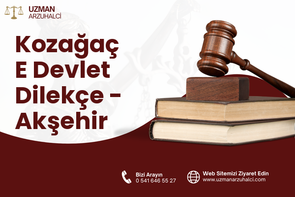 Kozağaç E Devlet Dilekçe - Akşehir