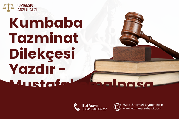 Kumbaba Tazminat Dilekçesi Yazdır - Mustafakemalpaşa