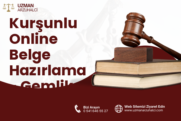 Kurşunlu Online Belge Hazırlama - Gemlik