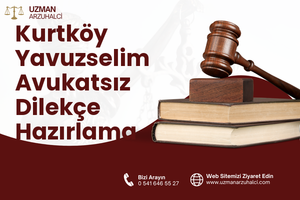 Kurtköy Yavuzselim Avukatsız Dilekçe Hazırlama - Sapanca
