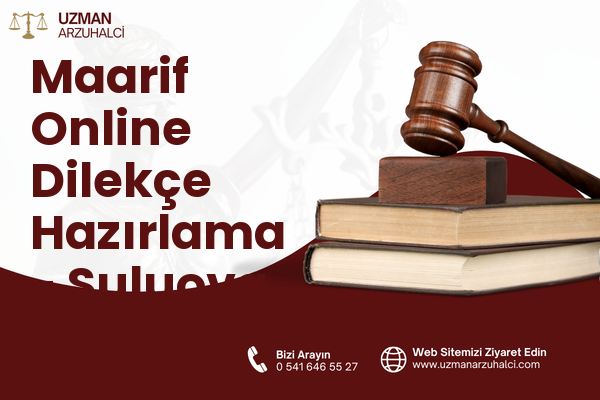 Maarif Online Dilekçe Hazırlama - Suluova