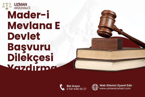 Mader-i Mevlana E Devlet Başvuru Dilekçesi Yazdırma - Merkez