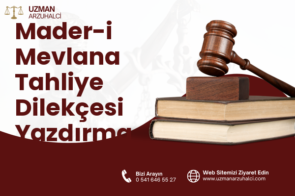 Mader-i Mevlana Tahliye Dilekçesi Yazdırma - Merkez