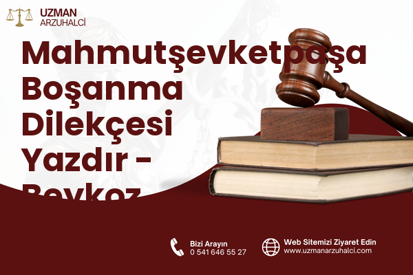 Mahmutşevketpaşa Boşanma Dilekçesi Yazdır - Beykoz