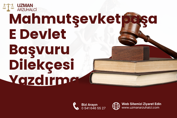 Mahmutşevketpaşa E Devlet Başvuru Dilekçesi Yazdırma - Beykoz