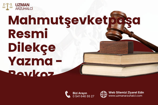 Mahmutşevketpaşa Resmi Dilekçe Yazma - Beykoz