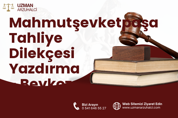 Mahmutşevketpaşa Tahliye Dilekçesi Yazdırma - Beykoz