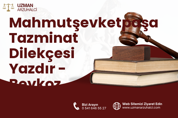 Mahmutşevketpaşa Tazminat Dilekçesi Yazdır - Beykoz