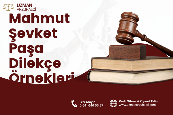 Mahmut Şevket Paşa Dilekçe Örnekleri - Şişli