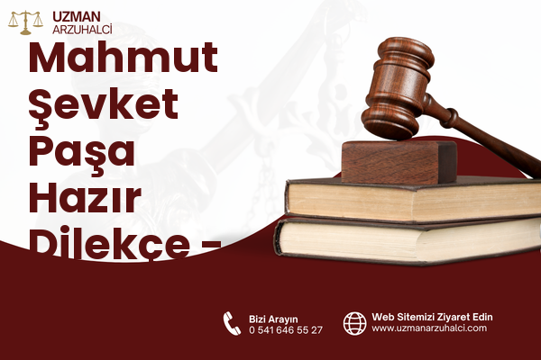 Mahmut Şevket Paşa Hazır Dilekçe - Şişli