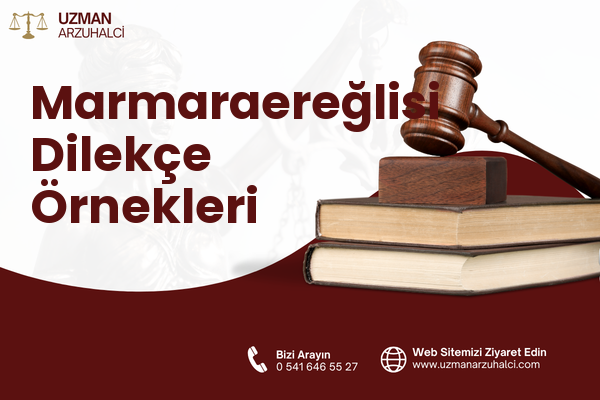 Marmaraereğlisi Dilekçe Örnekleri