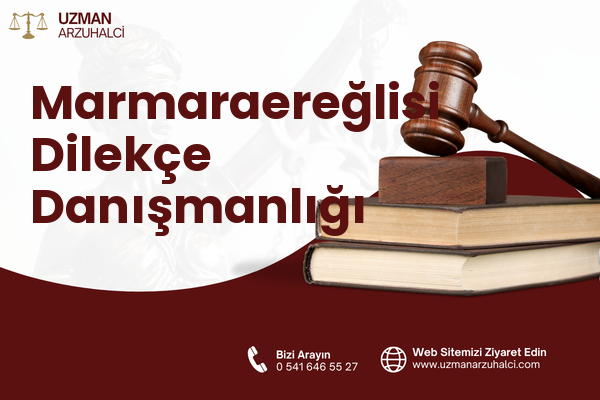 Marmaraereğlisi Dilekçe Danışmanlığı