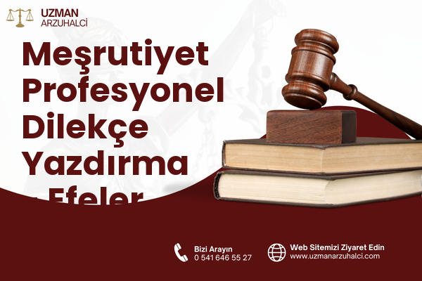 Meşrutiyet Profesyonel Dilekçe Yazdırma - Efeler