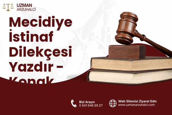 Mecidiye İstinaf Dilekçesi Yazdır - Konak