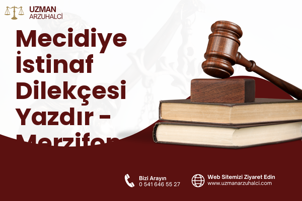 Mecidiye İstinaf Dilekçesi Yazdır - Merzifon