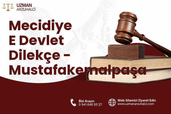 Mecidiye E Devlet Dilekçe - Mustafakemalpaşa