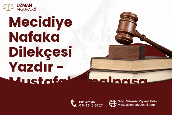 Mecidiye Nafaka Dilekçesi Yazdır - Mustafakemalpaşa