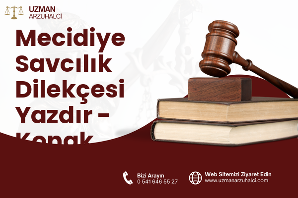 Mecidiye Savcılık Dilekçesi Yazdır - Konak
