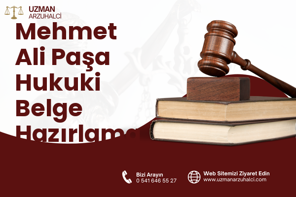 Mehmet Ali Paşa Hukuki Belge Hazırlama - İzmit