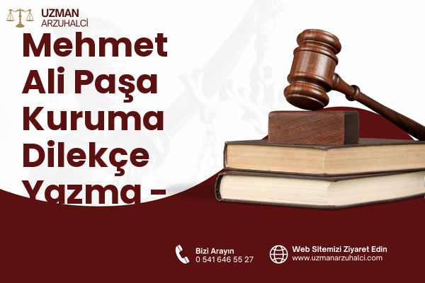 Mehmet Ali Paşa Kuruma Dilekçe Yazma - İzmit