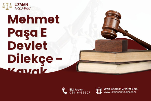 Mehmet Paşa E Devlet Dilekçe - Kavak