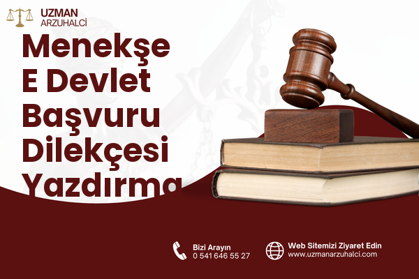 Menekşe E Devlet Başvuru Dilekçesi Yazdırma - Sarıçam