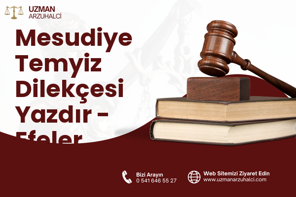 Mesudiye Temyiz Dilekçesi Yazdır - Efeler