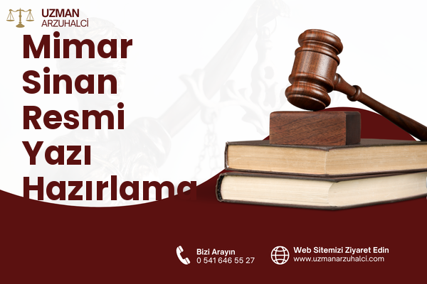Mimar Sinan Resmi Yazı Hazırlama - Ataşehir
