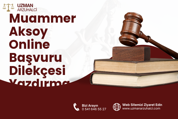 Muammer Aksoy Online Başvuru Dilekçesi Yazdırma - Nazilli