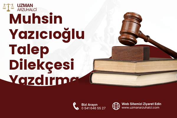 Muhsin Yazıcıoğlu Talep Dilekçesi Yazdırma - Kangal