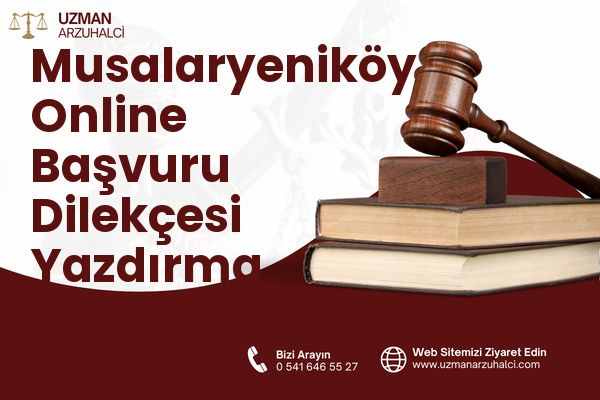 Musalaryeniköy Online Başvuru Dilekçesi Yazdırma - Turgutlu
